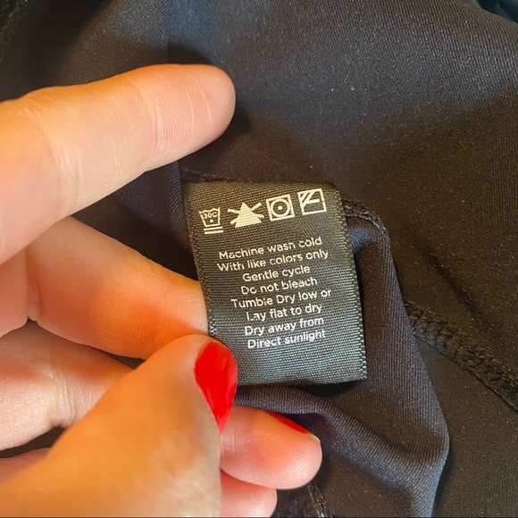 ALALA Heroine Tight Black And Aruba Blue 7/8 Leggings Size Small - Picture 14 of 15